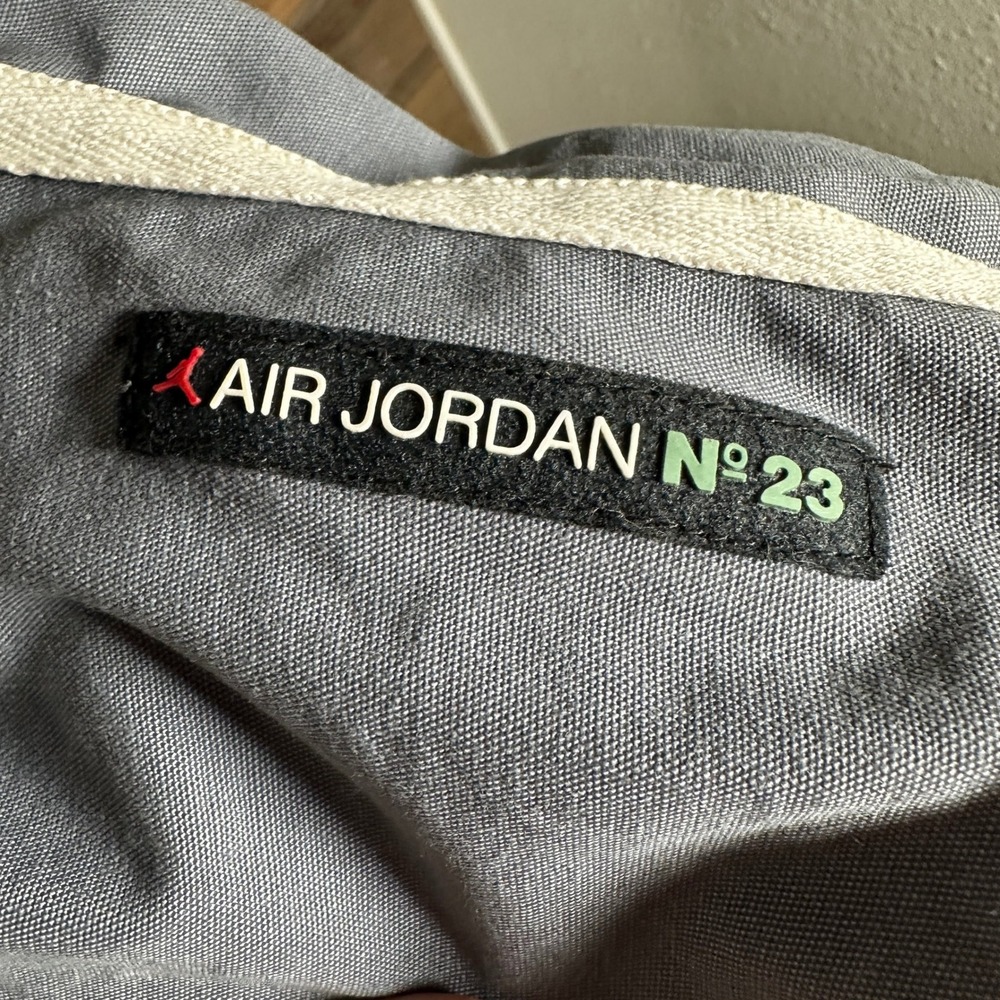 Vintage 90s Nike Air Jordan Legendary No 23 XL Gray Full Zip Jacket RN56323 - Picture 9 of 14